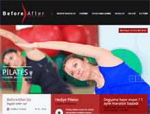 Tablet Screenshot of beforeafter.com.tr